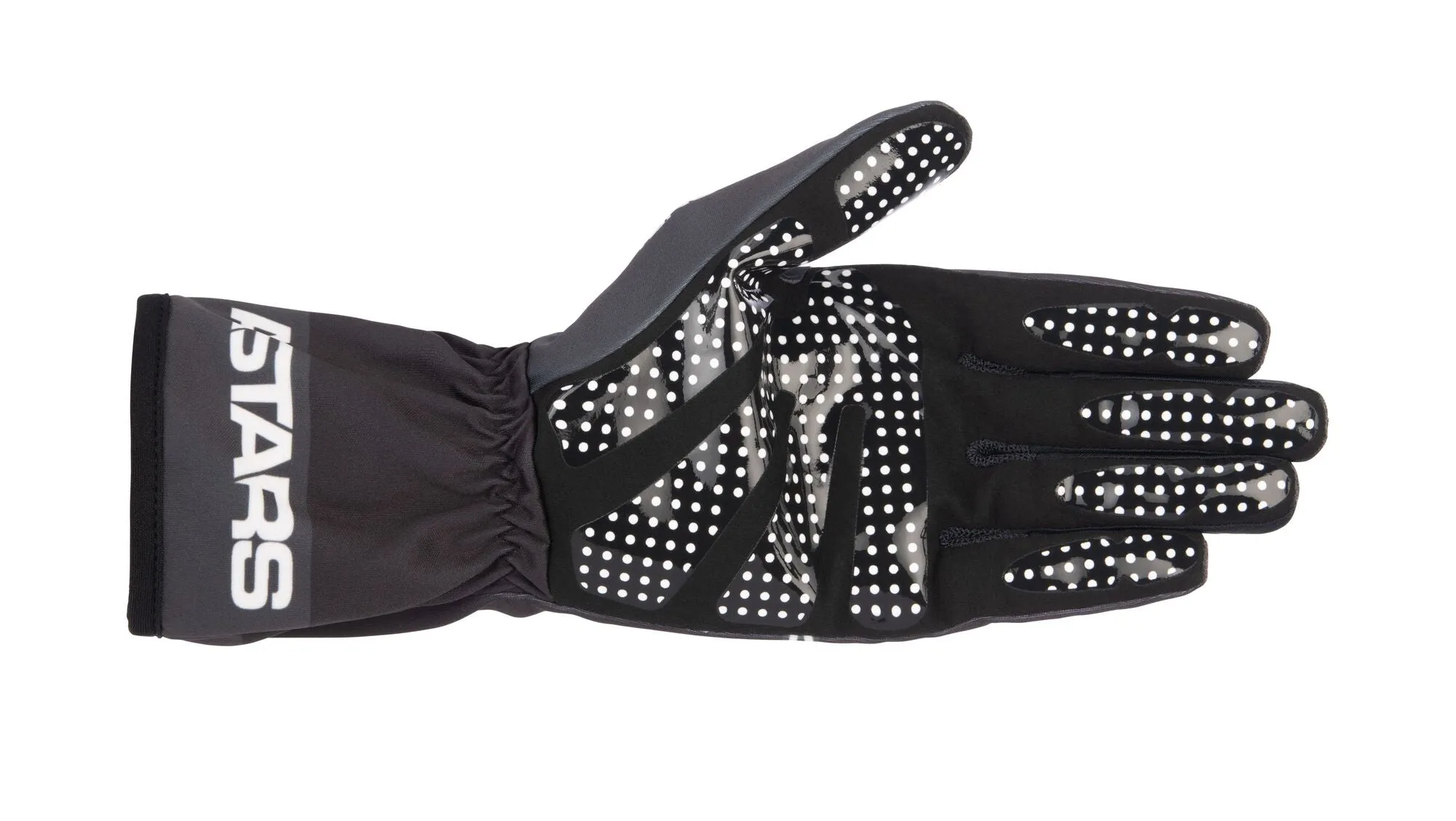 ALPINESTARS 3552623_1169_XL TECH 1 K RACE S v2 ONE VISION Kart gloves, kids, black/tar gray, Size XL