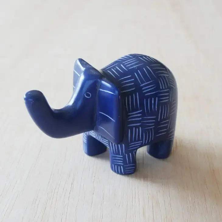 Bright Soapstone Elephant