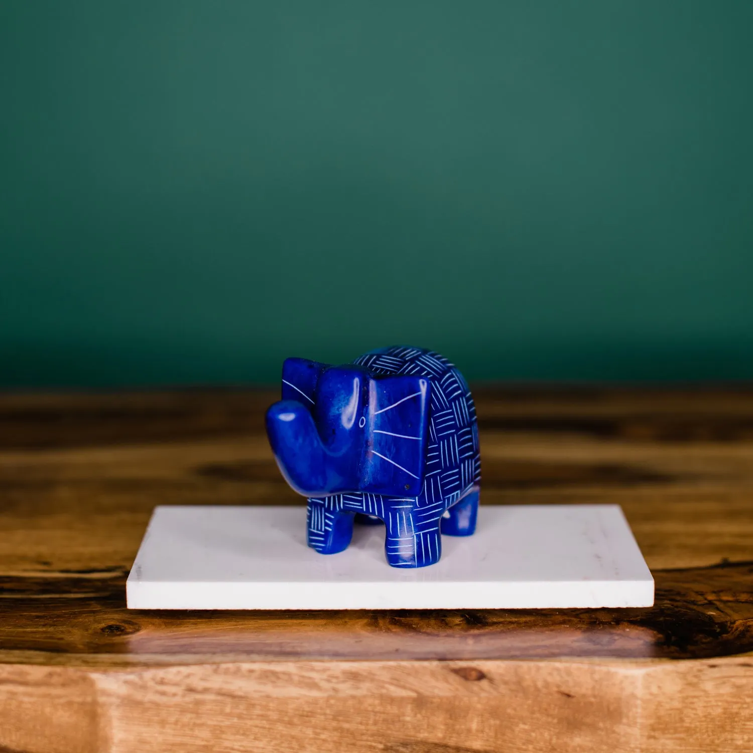 Bright Soapstone Elephant