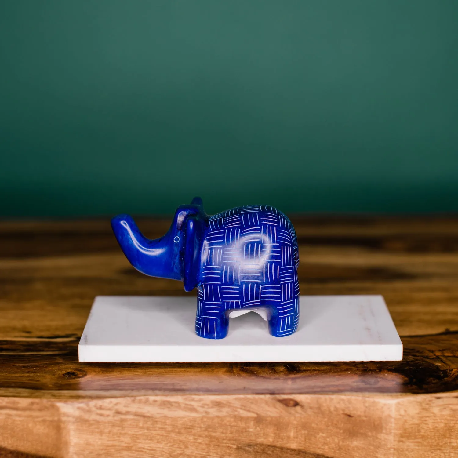 Bright Soapstone Elephant
