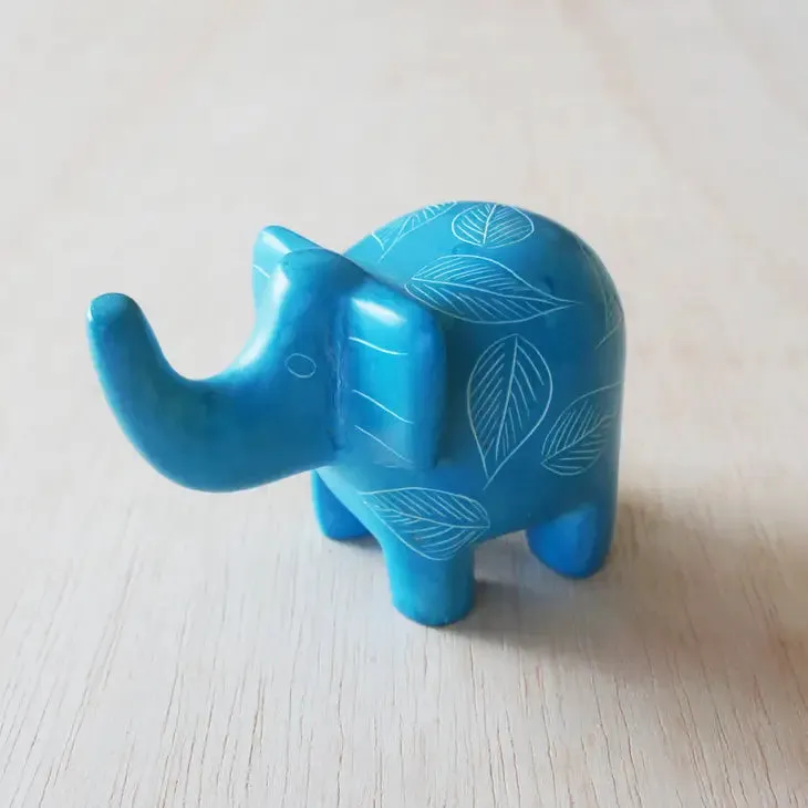 Bright Soapstone Elephant