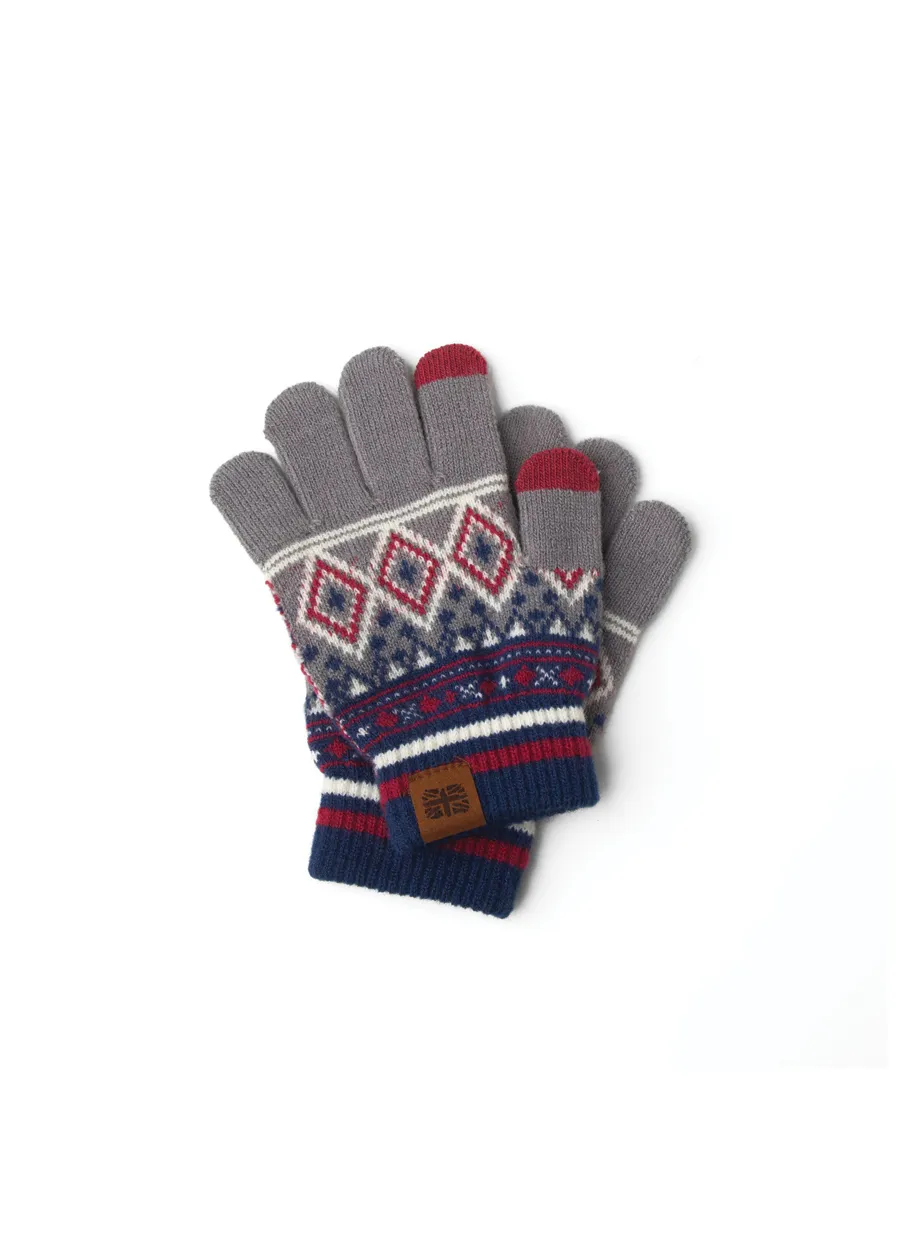 Britt's Knits Kid's Fair Isle Gloves