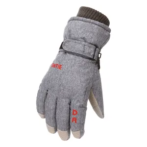 classic Children's Warm Ski Outdoor equipment Winter Outdoor sports equipment Windproof Sports Outdoor sports for adults Outdoor for women And Gloves Outdoor for men Multi-size