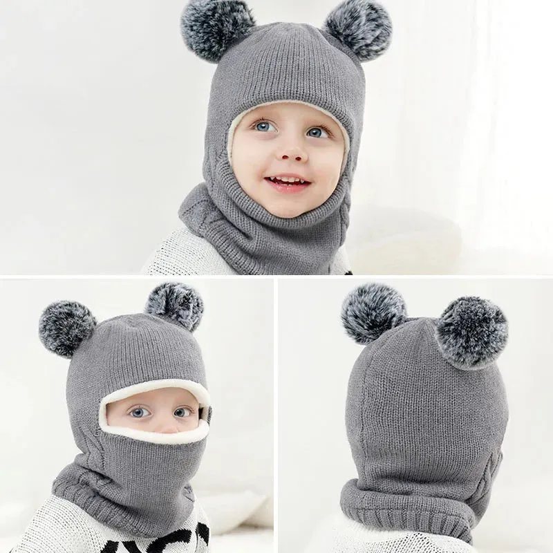 DENOSWIM Baby Hat and Scarf with Optional Gloves