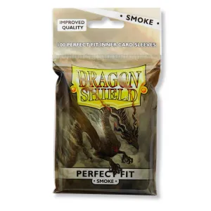 Dragon Shields: (100) Perfect Fit - Smoke