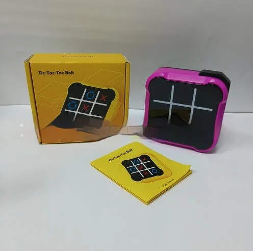 Electronic Tic-Tac-Toe Game | Montessori Puzzle for All Ages | Touchscreen & Sound
