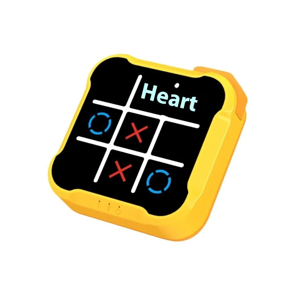 Electronic Tic-Tac-Toe Game | Montessori Puzzle for All Ages | Touchscreen & Sound
