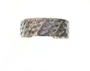 Extra Thick Braided Cuff Bracelet