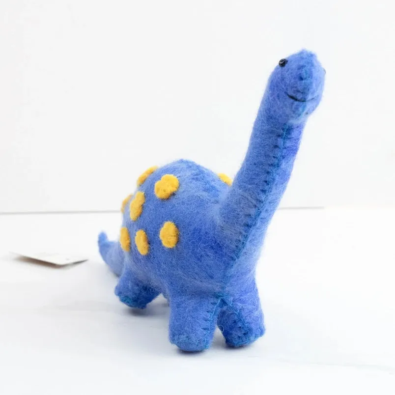 Felted Dinosaur Stuffed Animal