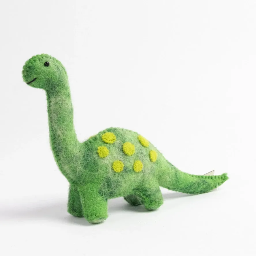 Felted Dinosaur Stuffed Animal
