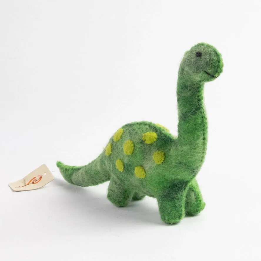 Felted Dinosaur Stuffed Animal