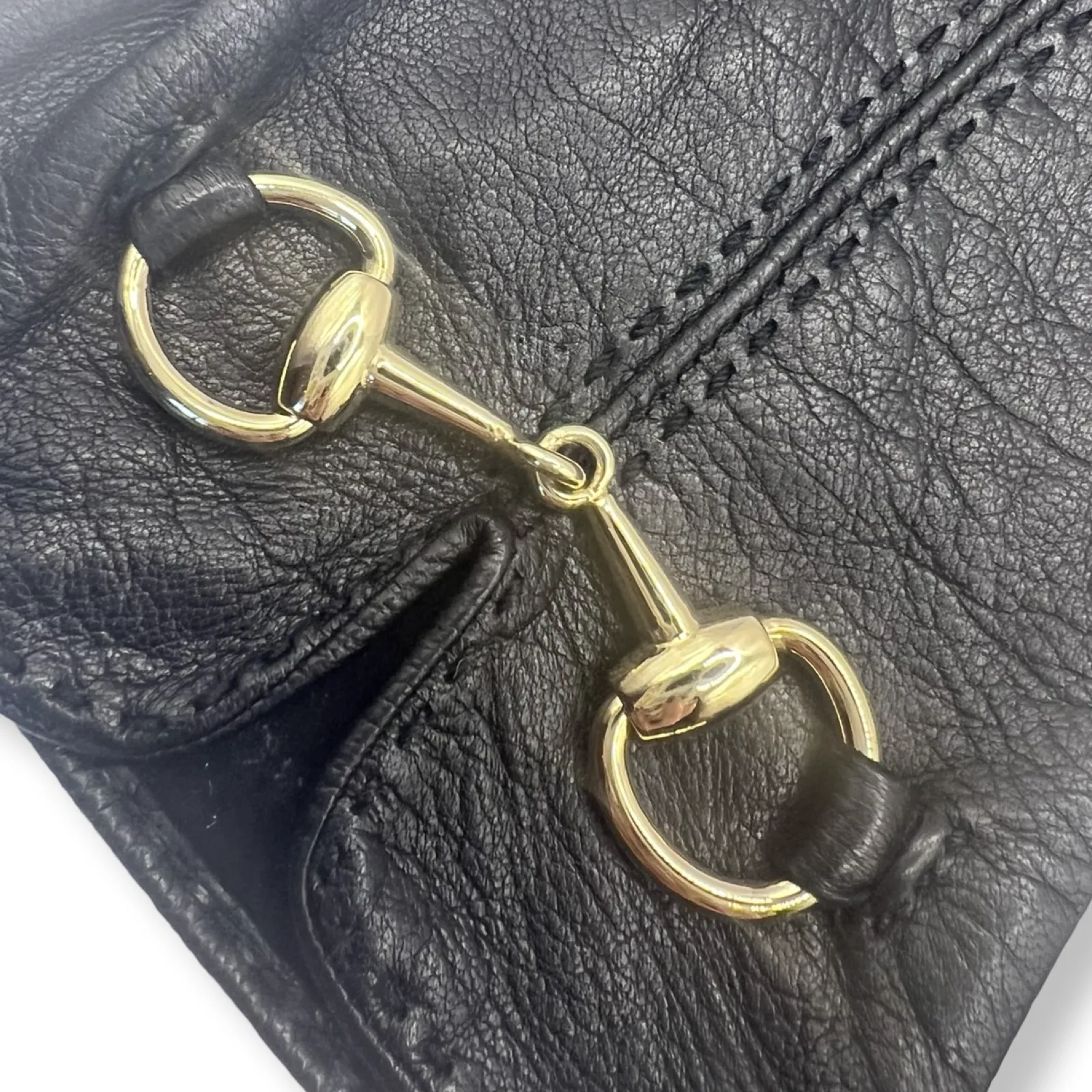Gucci Leather Gloves with Horsebit
