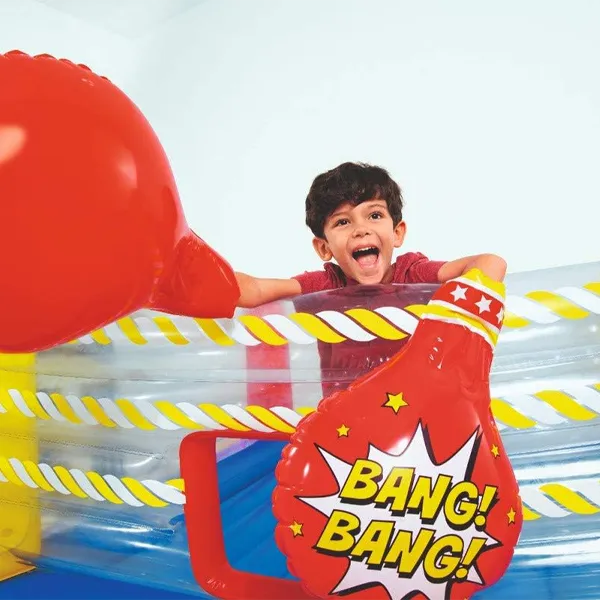 INTEX INFLATABLE JUMP-O-LENE BOXING RING BOUNCER - 48250