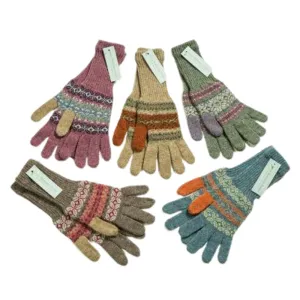 Ladies Fairisle Gloves
