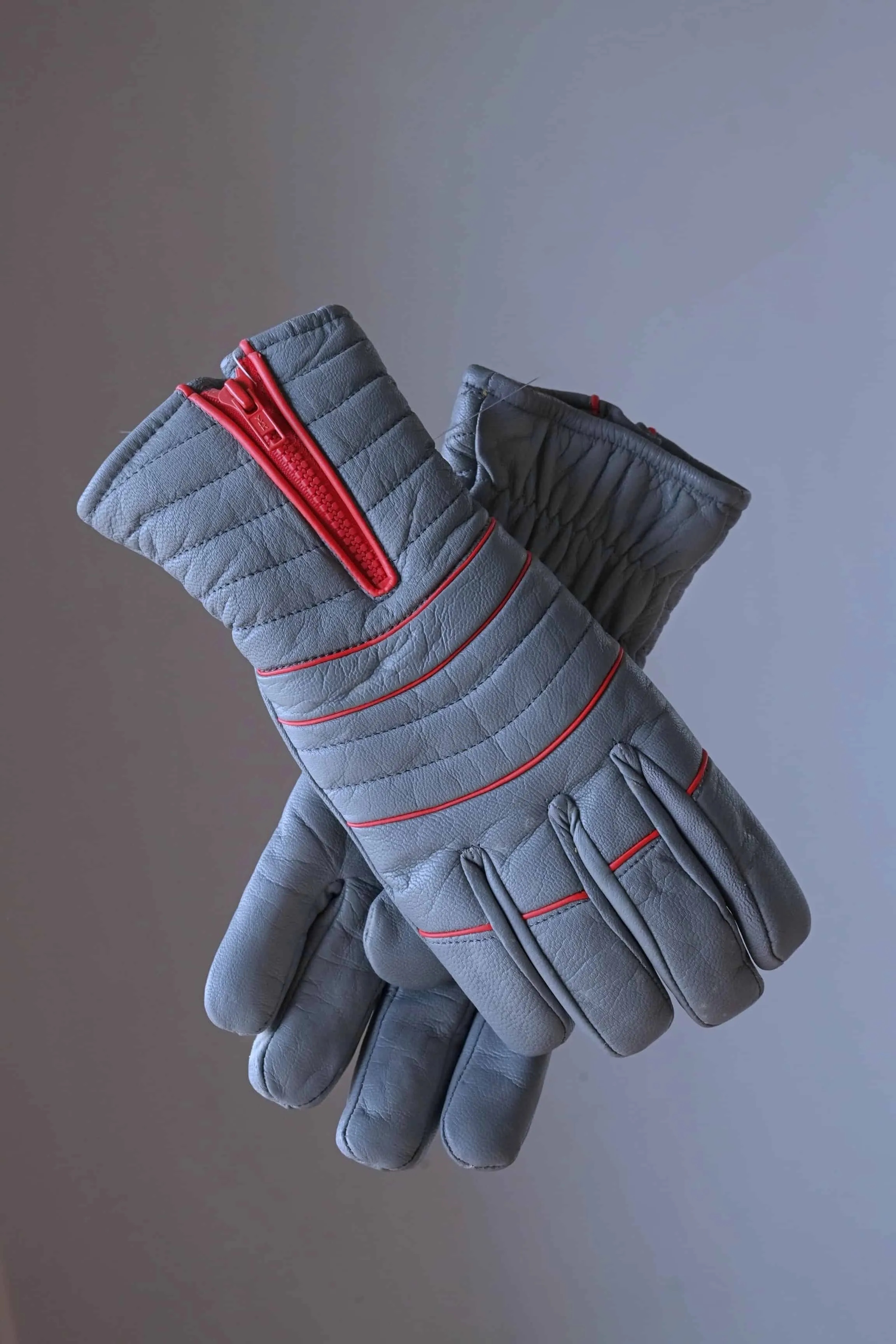 LEATHER Basic Ski Gloves