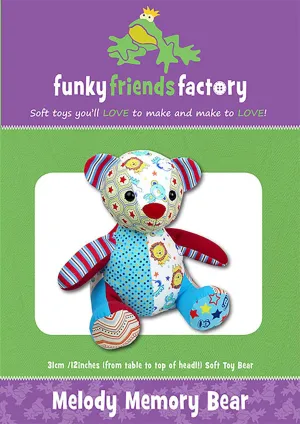 Melody Memory Bear Sewing Pattern