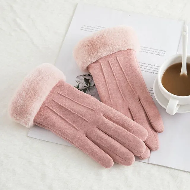 Noble™ Cashmere Touch Screen Gloves with Double Thick Plush