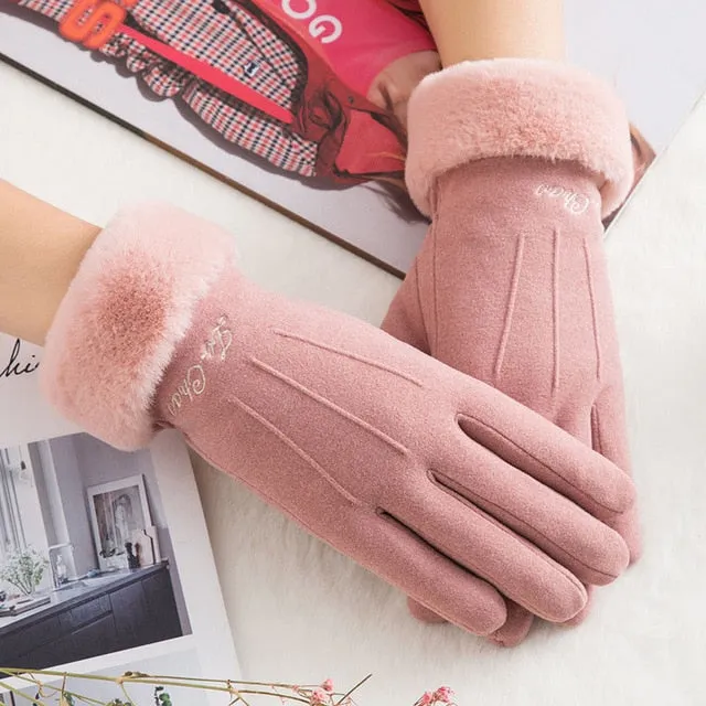 Noble™ Cashmere Touch Screen Gloves with Double Thick Plush