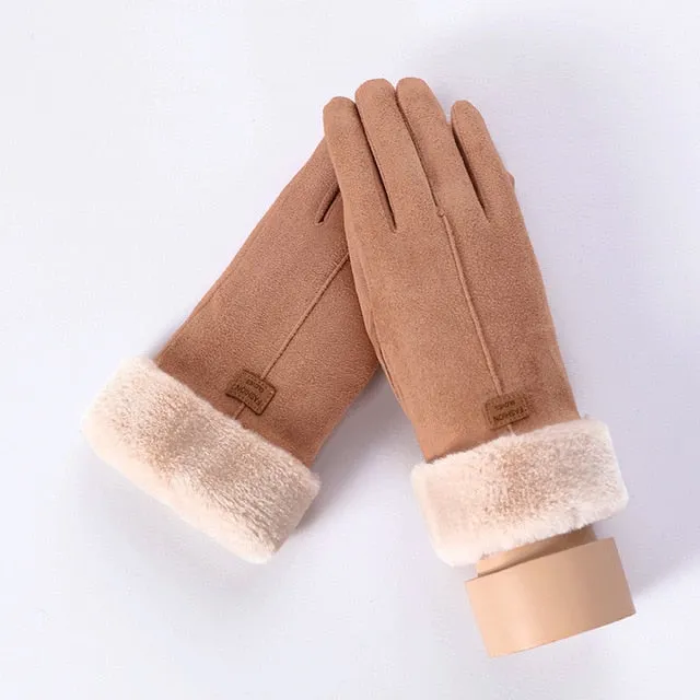 Noble™ Cashmere Touch Screen Gloves with Double Thick Plush