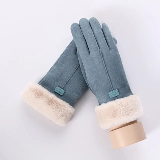 Noble™ Cashmere Touch Screen Gloves with Double Thick Plush