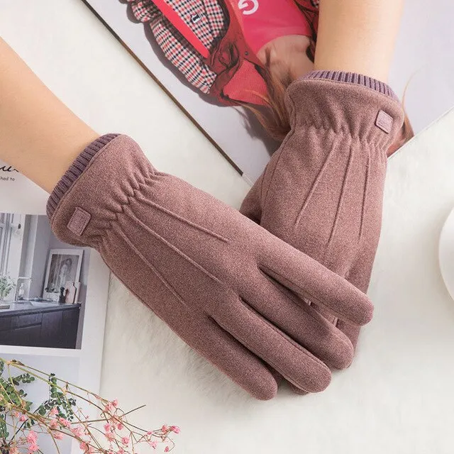 Noble™ Cashmere Touch Screen Gloves with Double Thick Plush