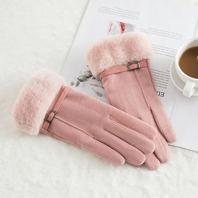 Noble™ Cashmere Touch Screen Gloves with Double Thick Plush