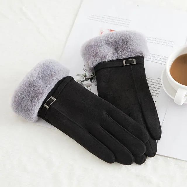 Noble™ Cashmere Touch Screen Gloves with Double Thick Plush