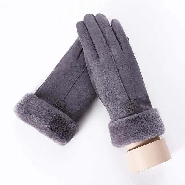 Noble™ Cashmere Touch Screen Gloves with Double Thick Plush