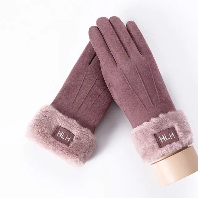 Noble™ Cashmere Touch Screen Gloves with Double Thick Plush