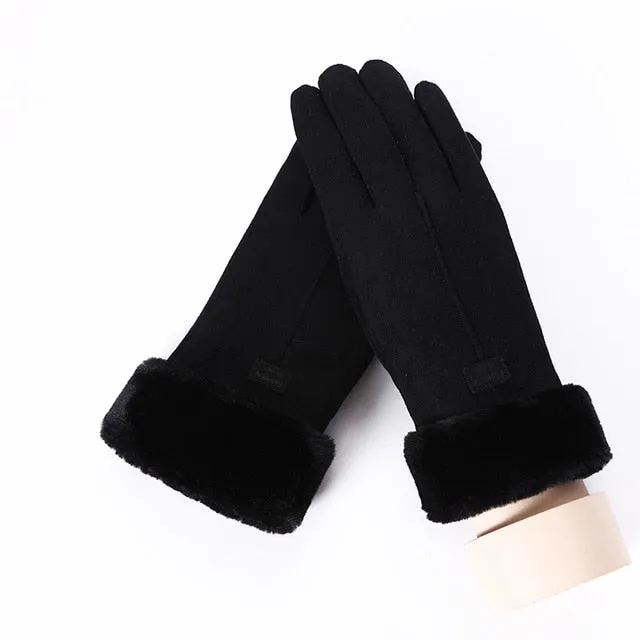 Noble™ Cashmere Touch Screen Gloves with Double Thick Plush