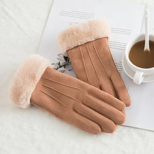 Noble™ Cashmere Touch Screen Gloves with Double Thick Plush