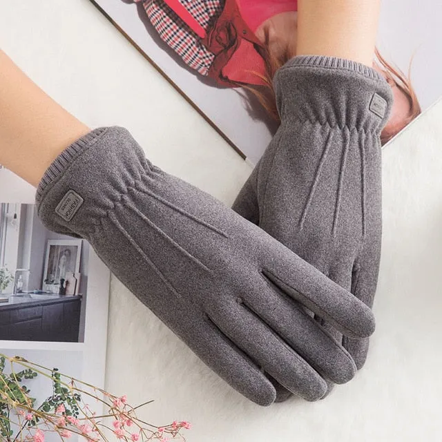 Noble™ Cashmere Touch Screen Gloves with Double Thick Plush