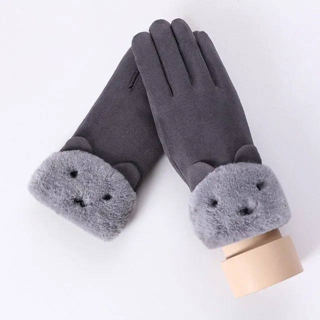 Noble™ Cashmere Touch Screen Gloves with Double Thick Plush