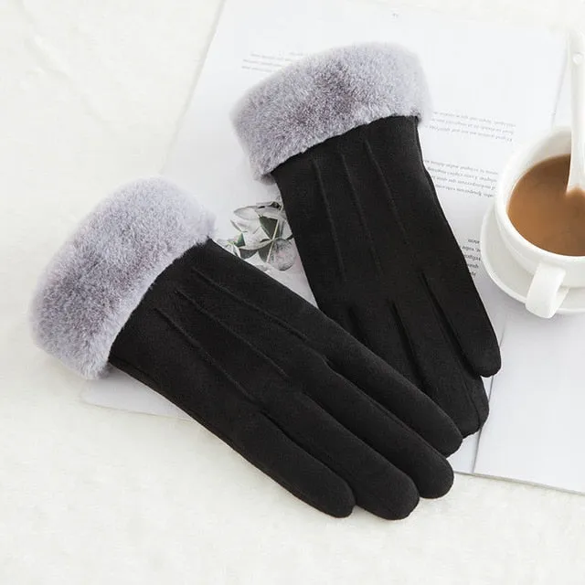 Noble™ Cashmere Touch Screen Gloves with Double Thick Plush