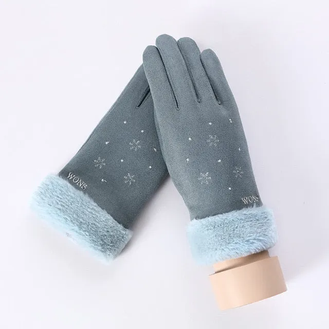 Noble™ Cashmere Touch Screen Gloves with Double Thick Plush