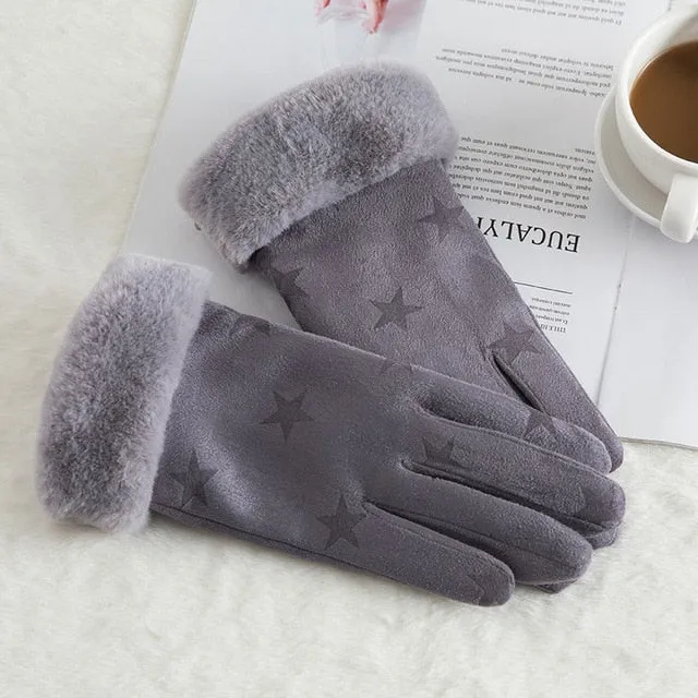 Noble™ Cashmere Touch Screen Gloves with Double Thick Plush