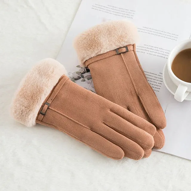 Noble™ Cashmere Touch Screen Gloves with Double Thick Plush