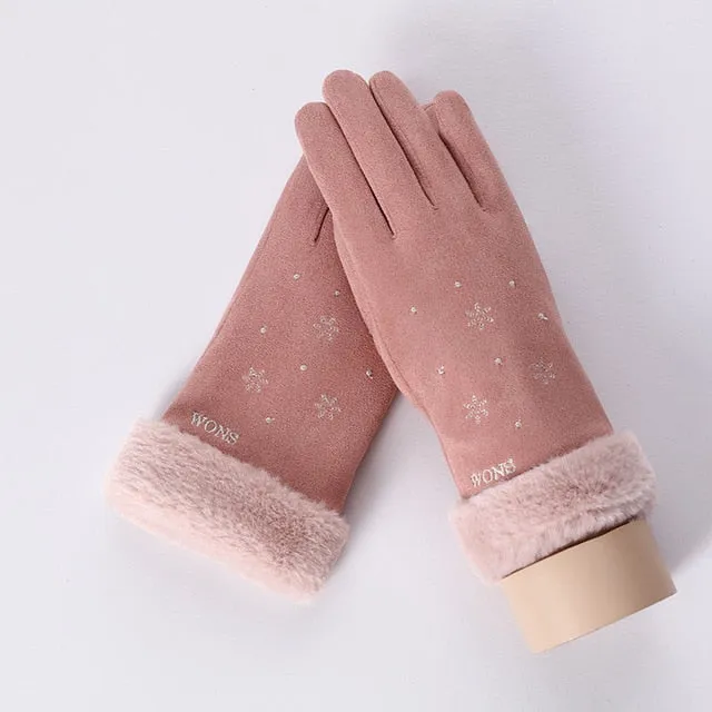 Noble™ Cashmere Touch Screen Gloves with Double Thick Plush