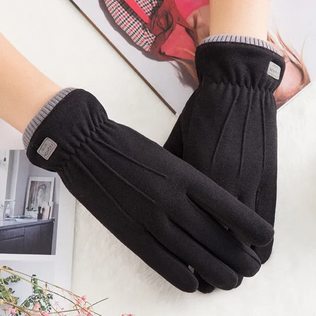 Noble™ Cashmere Touch Screen Gloves with Double Thick Plush