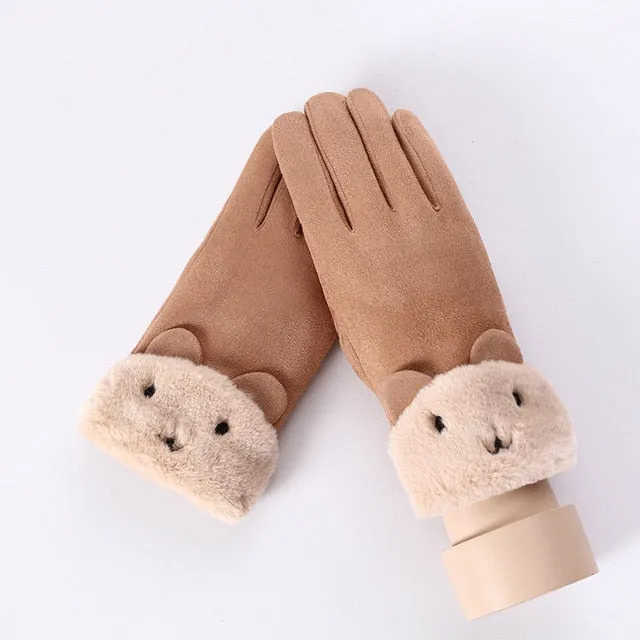 Noble™ Cashmere Touch Screen Gloves with Double Thick Plush