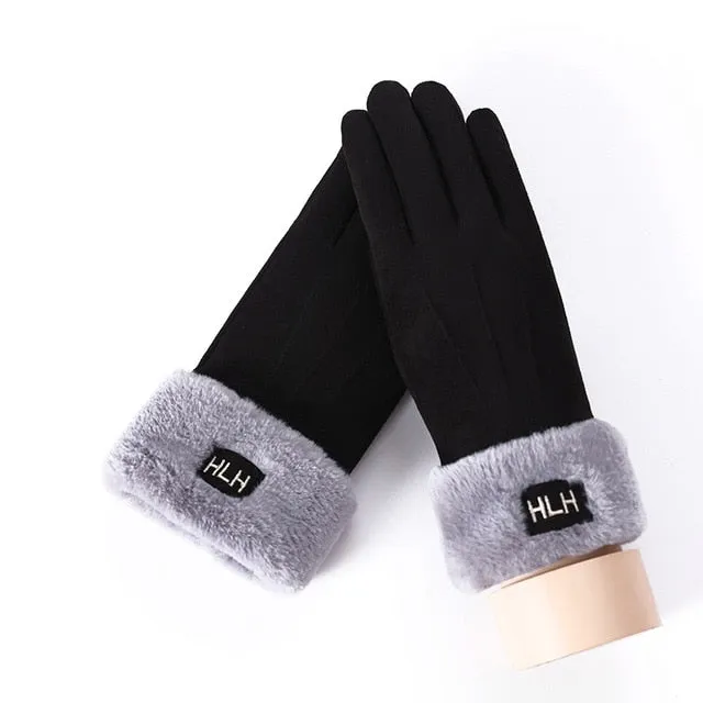 Noble™ Cashmere Touch Screen Gloves with Double Thick Plush
