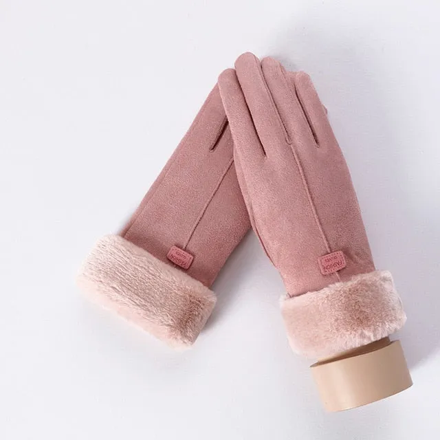 Noble™ Cashmere Touch Screen Gloves with Double Thick Plush