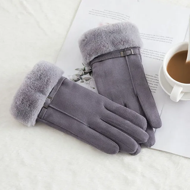 Noble™ Cashmere Touch Screen Gloves with Double Thick Plush