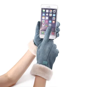 Noble™ Cashmere Touch Screen Gloves with Double Thick Plush