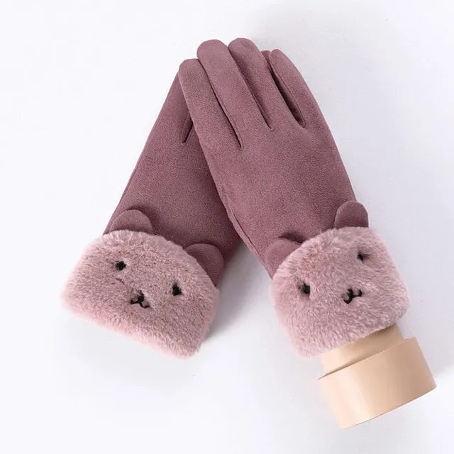 Noble™ Cashmere Touch Screen Gloves with Double Thick Plush