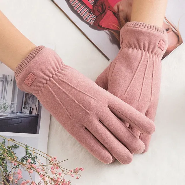 Noble™ Cashmere Touch Screen Gloves with Double Thick Plush