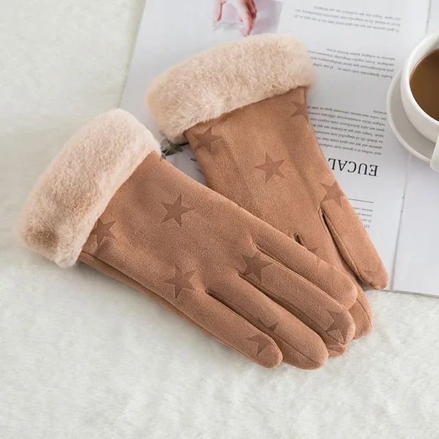 Noble™ Cashmere Touch Screen Gloves with Double Thick Plush