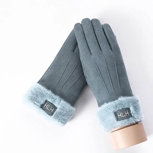 Noble™ Cashmere Touch Screen Gloves with Double Thick Plush