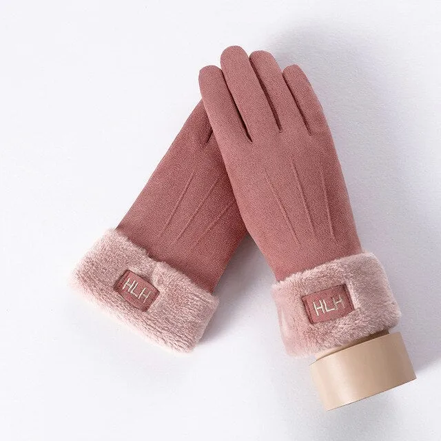 Noble™ Cashmere Touch Screen Gloves with Double Thick Plush