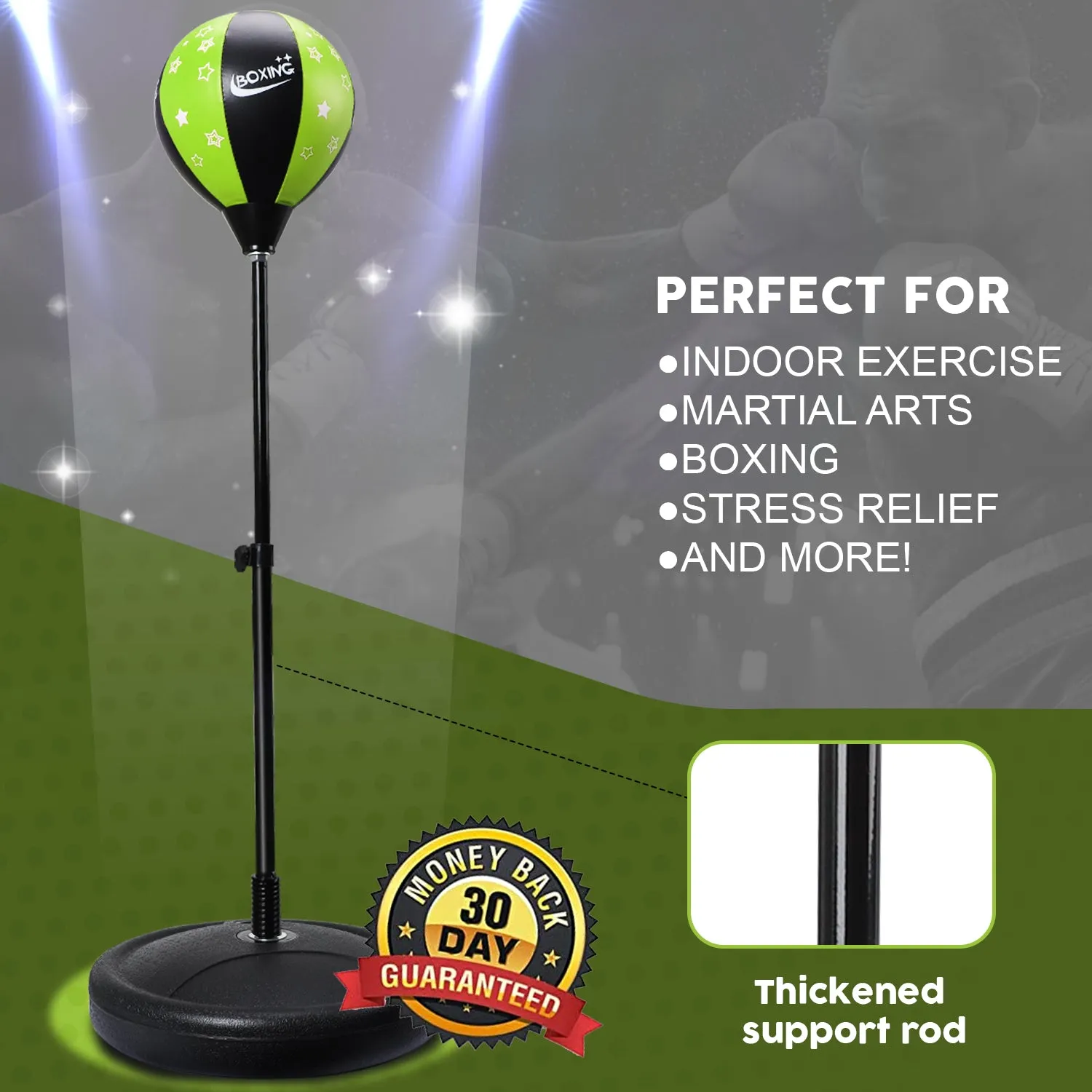 Punching Bag For Kids With Stand
